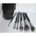 Makeup Brush Set with Cosmetic Cup Holder